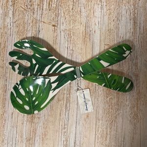 Tommy Bahama melamine Salad Servers NWT